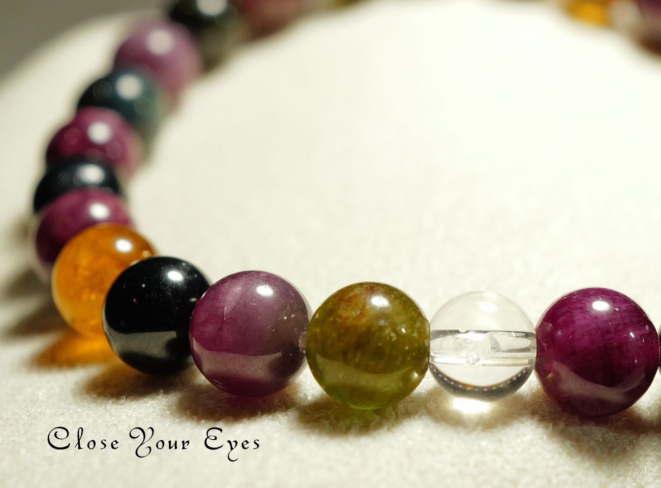 ６ｍｍエナジーブレス　マルチカラートルマリン