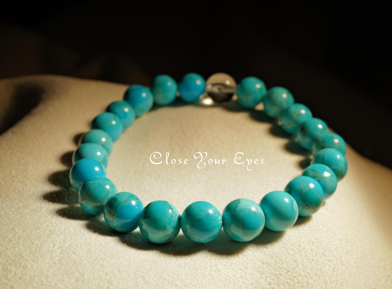 ８ｍｍエナジーブレス　キングマンターコイズ　０１