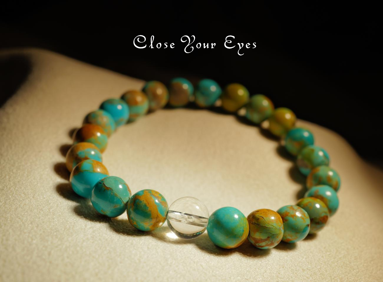 ８ｍｍエナジーブレス　キングマンターコイズ　０２