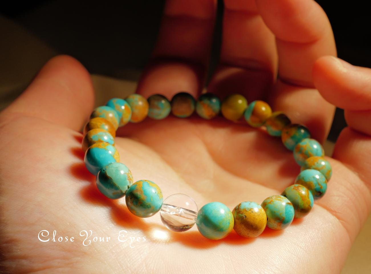 8mmエナジーブレス キングマンターコイズ 02