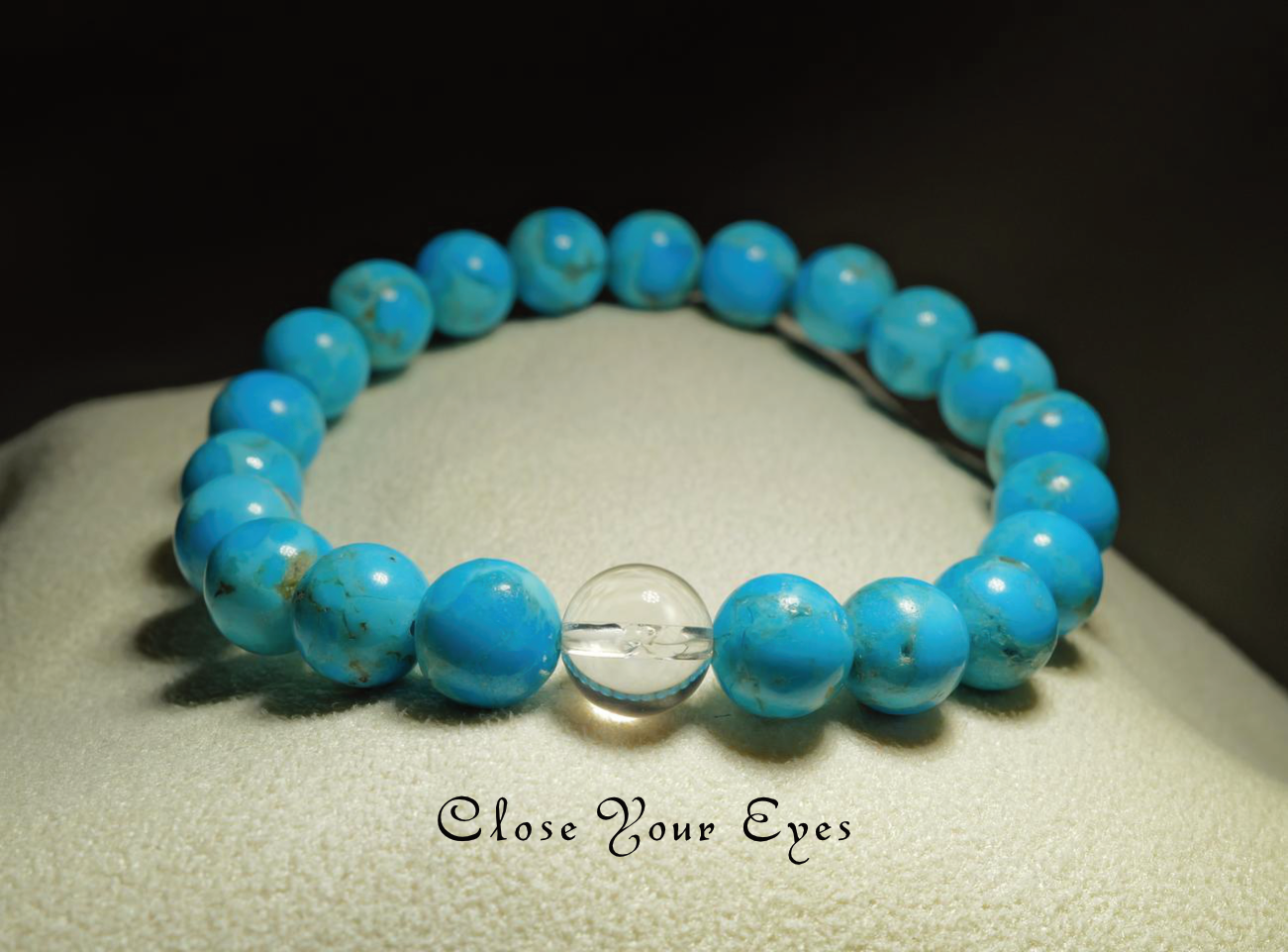 ８ｍｍエナジーブレス　キングマンターコイズ　０１