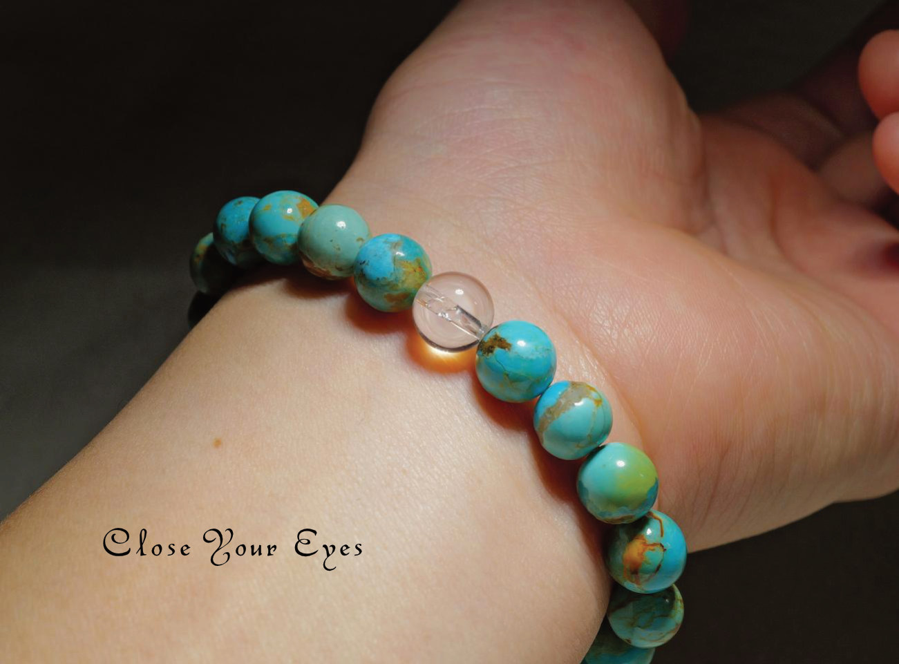 ８ｍｍエナジーブレス　キングマンターコイズ　０３