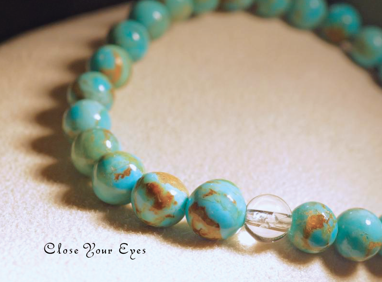 ラフブレス　キングマンターコイズ