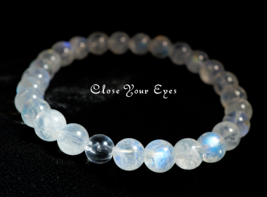 ８ｍｍエナジーブレス　ホワイトラブラドライト