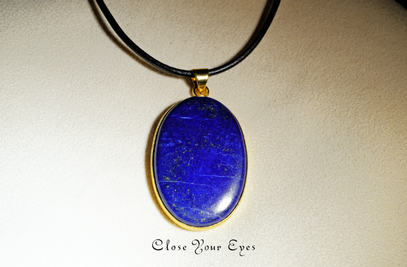 シルバーペンダント　１３４　ラピスラズリ