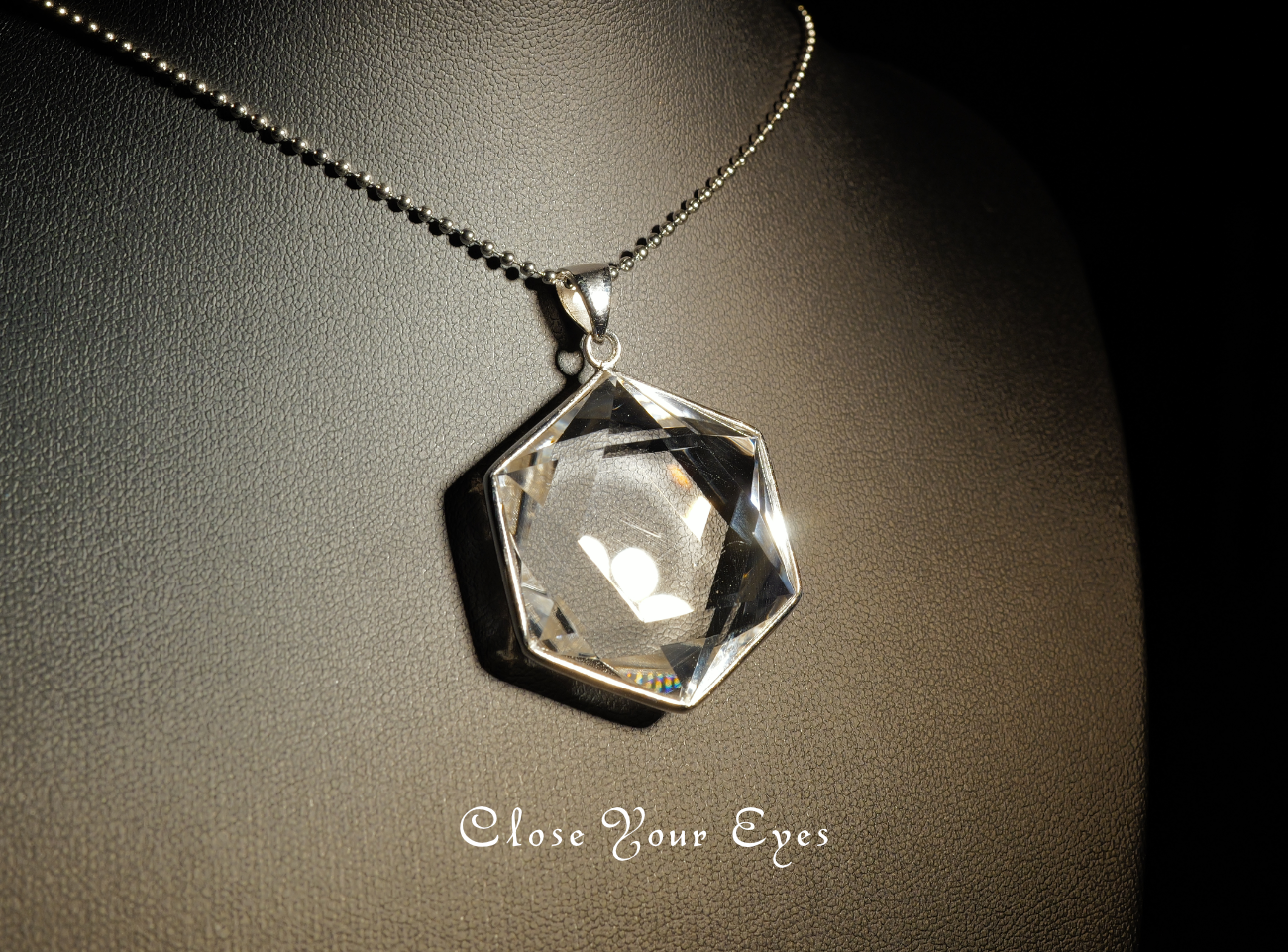 シルバーペンダント　１４５　クリスタルクォーツ