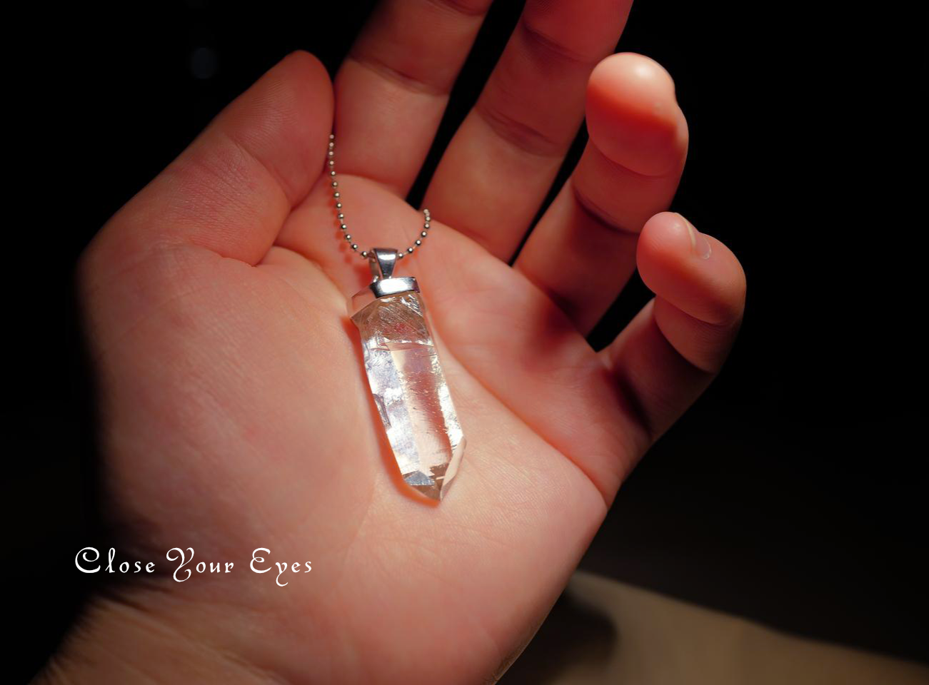 シルバーペンダント　１４７　ブラジル・ゼカ産　水晶