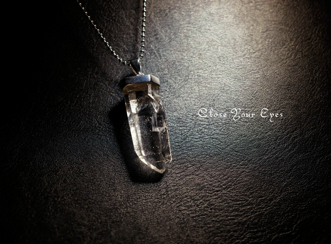 シルバーペンダント　１４７　ブラジル・ゼカ産　水晶