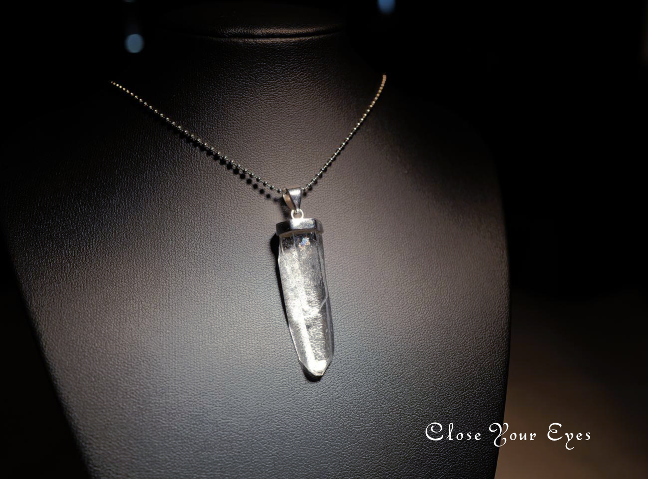 シルバーペンダント　１４８　ブラジル・ゼカ産　水晶