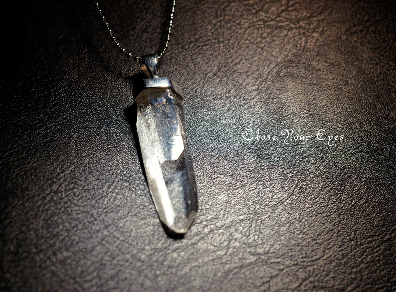 シルバーペンダント　１４８　ブラジル・ゼカ産　水晶