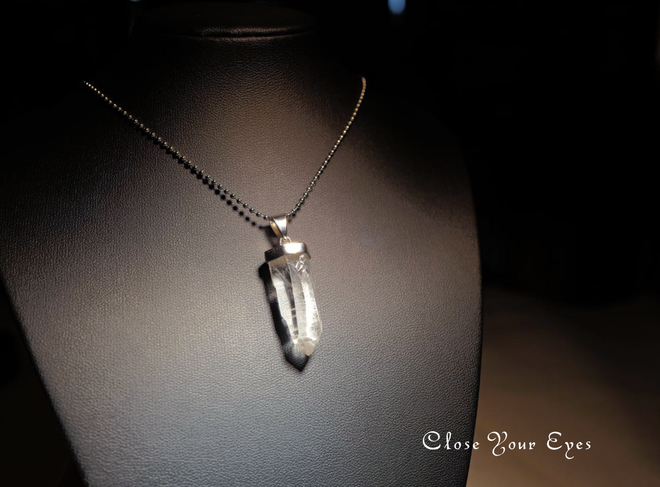 シルバーペンダント　１４９　レムリアン水晶