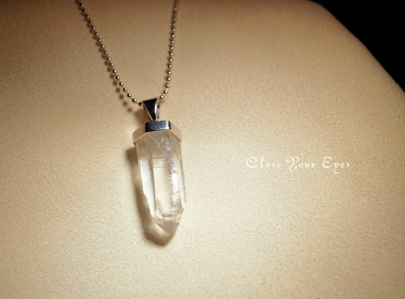 シルバーペンダント　１４９　レムリアン水晶