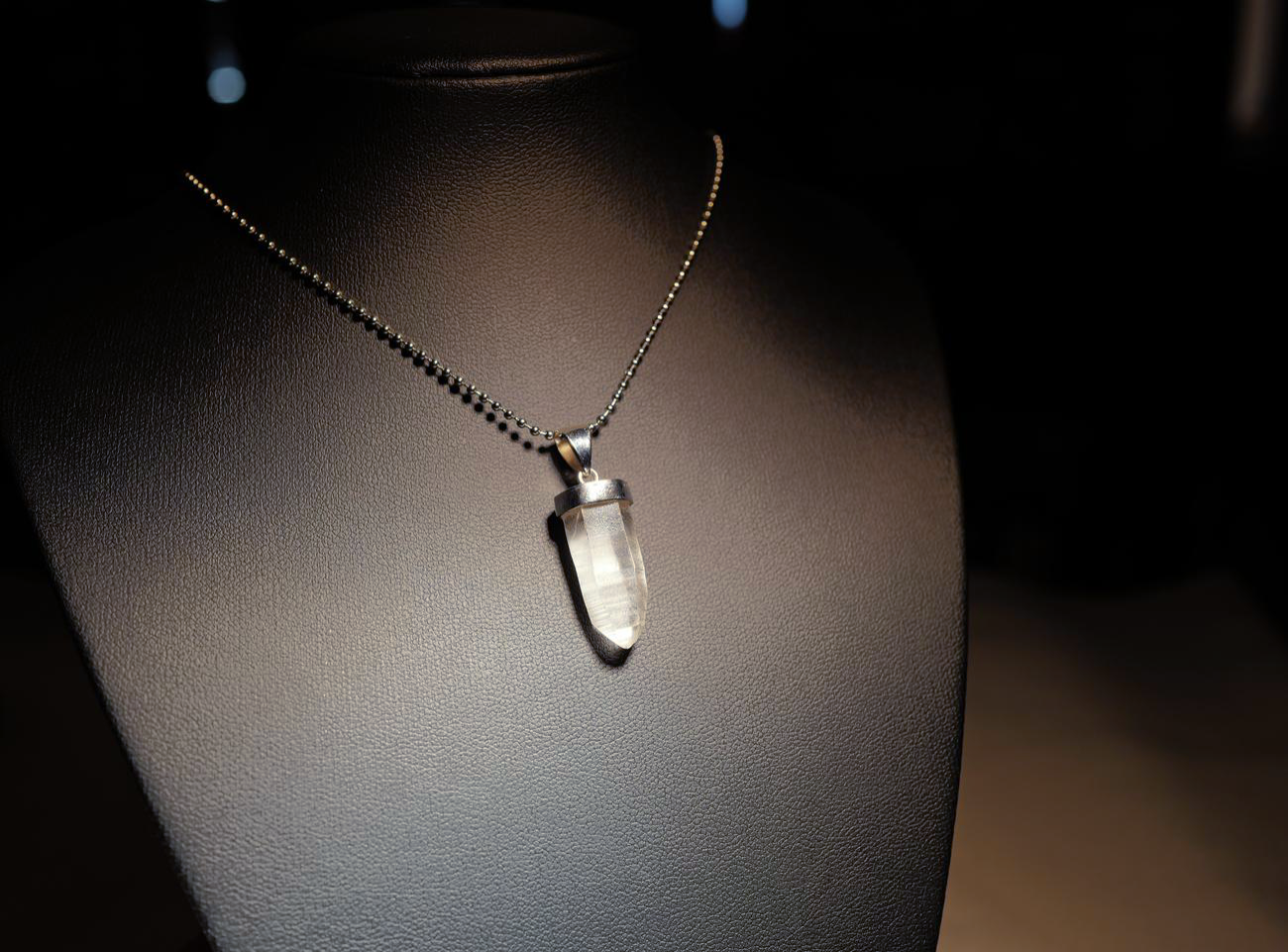 シルバーペンダント　１５０　レムリアン水晶