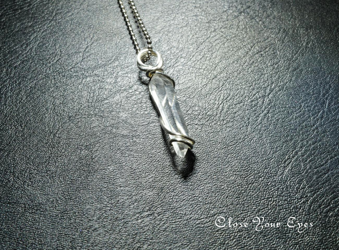 ペンデュラム　アメリカ・アーカンソー水晶　０９