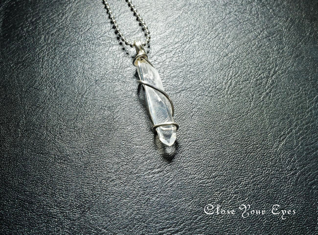 ペンデュラム　アメリカ・アーカンソー水晶　１１