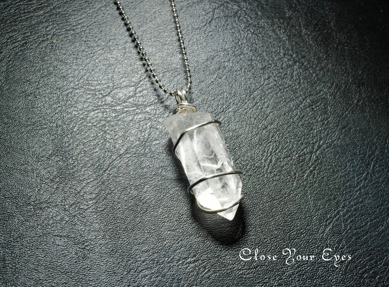 ペンデュラム　ブラジル・ミナスジェライス水晶　１２