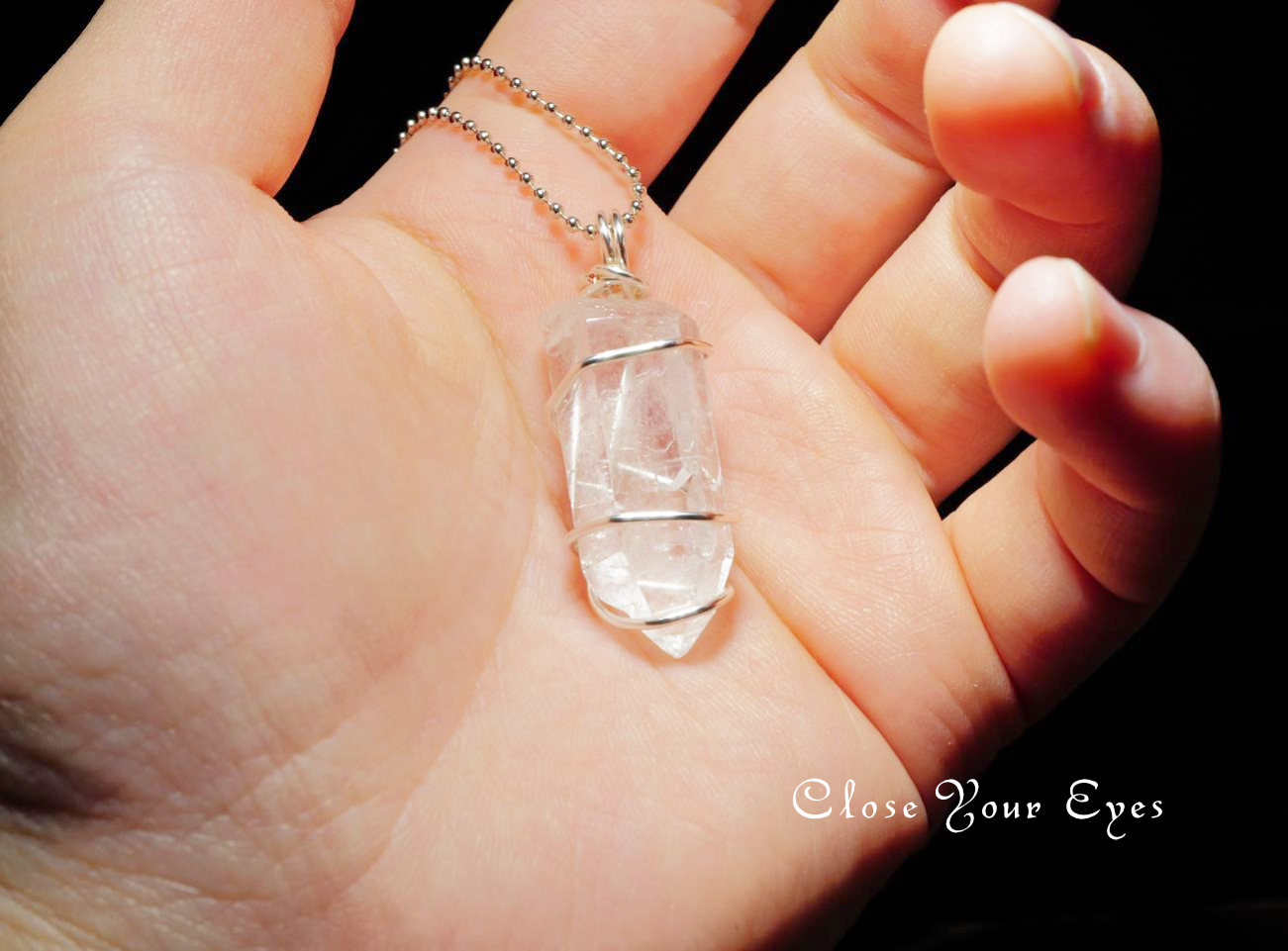 ペンデュラム　ブラジル・ミナスジェライス水晶　１２