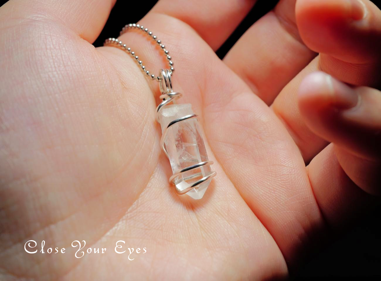 ペンデュラム　ブラジル・ミナスジェライス水晶　１４