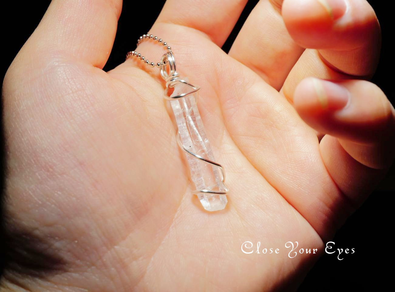 ペンデュラム　ガネーシュヒマール水晶　１７