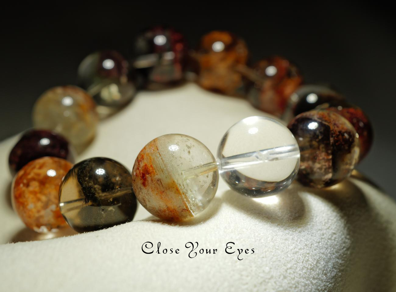 １６ｍｍエナジーブレス　ガーデンクォーツ　レアな石達