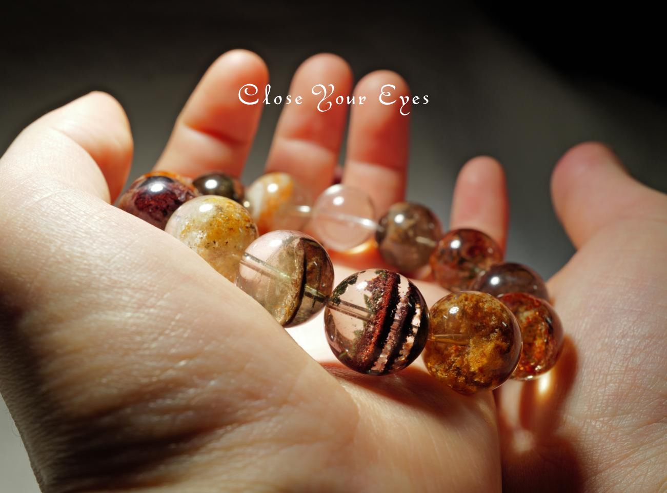 １６ｍｍエナジーブレス　ガーデンクォーツ　レアな石達