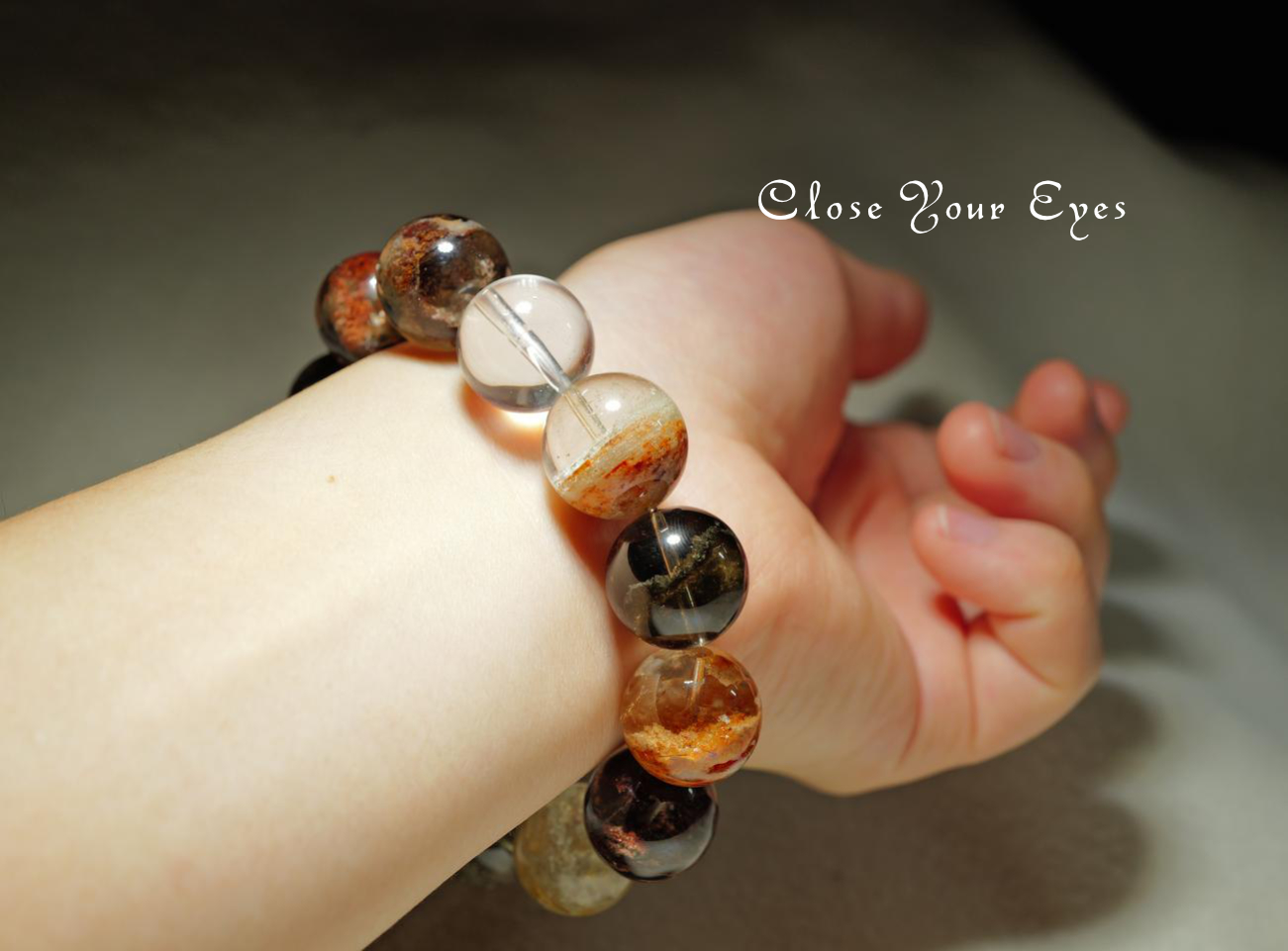 １６ｍｍエナジーブレス　ガーデンクォーツ　レアな石達