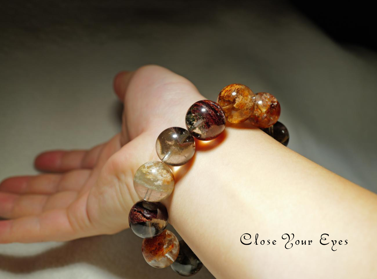 １６ｍｍエナジーブレス　ガーデンクォーツ　レアな石達