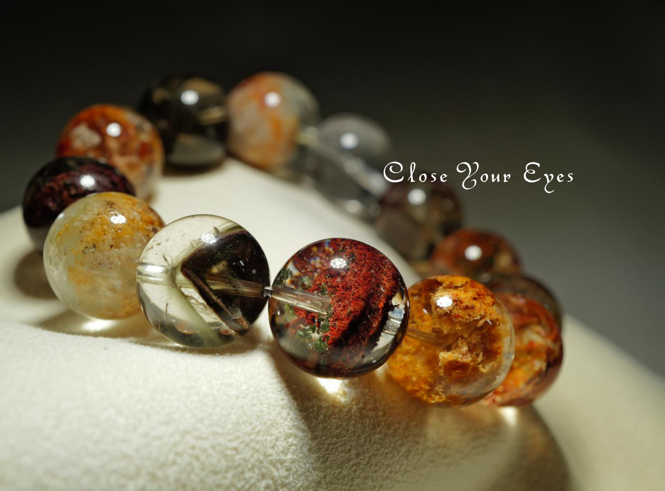 １６ｍｍエナジーブレス　ガーデンクォーツ　レアな石達