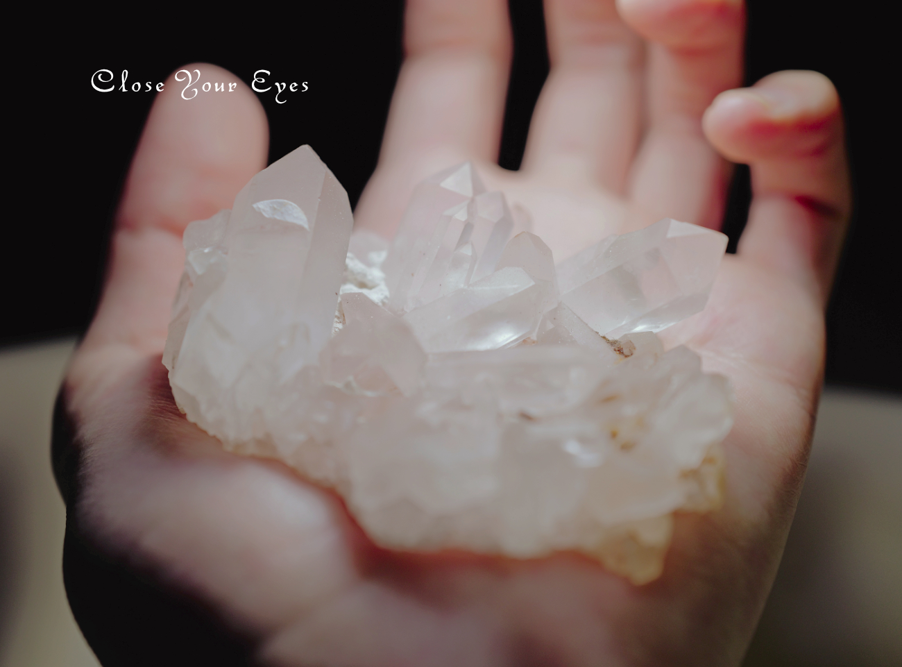 マダガスカル産水晶クラスター　０７