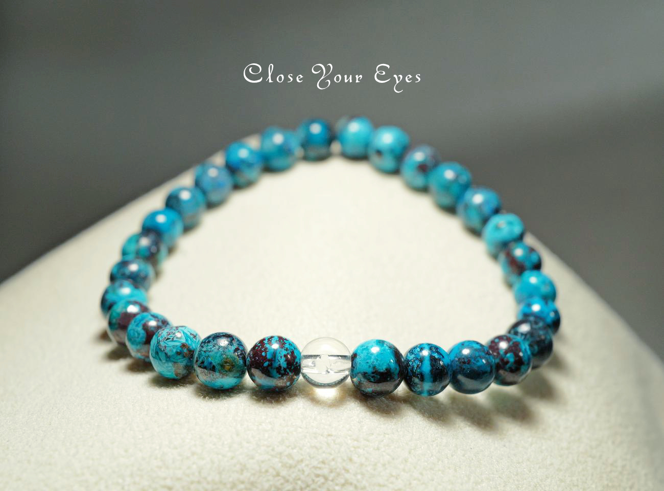 2025創業祭チャリティ企画　６ｍｍ　エナジーブレス　クリソコラ　画像１