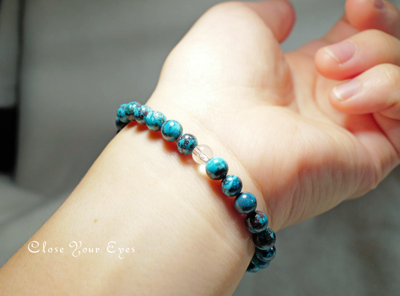 2025創業祭チャリティ企画　６ｍｍ　エナジーブレス　クリソコラ　画像２