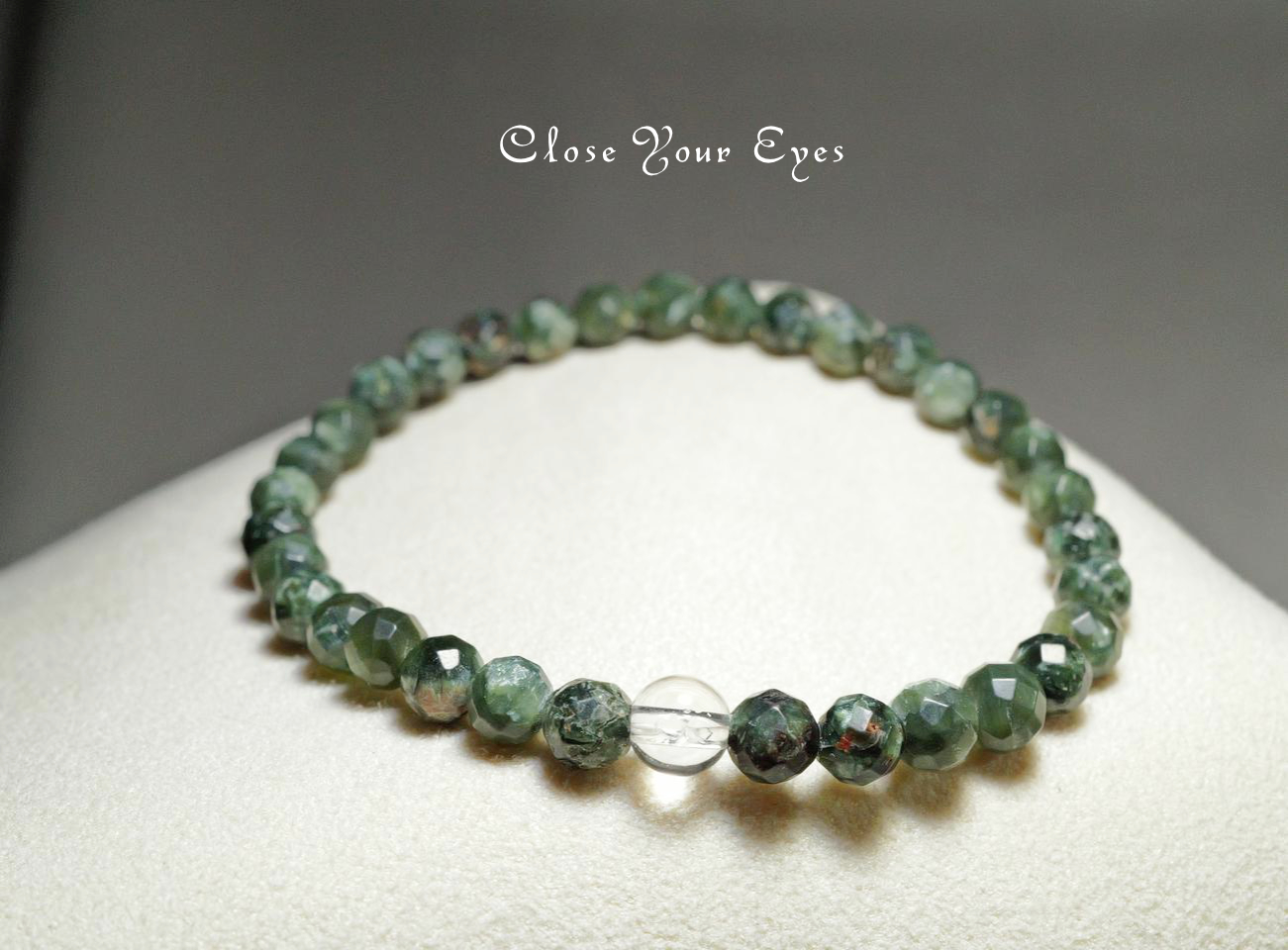 2025創業祭チャリティ企画　ラウンドカット　エナジーブレス　セラフィナイト　画像１