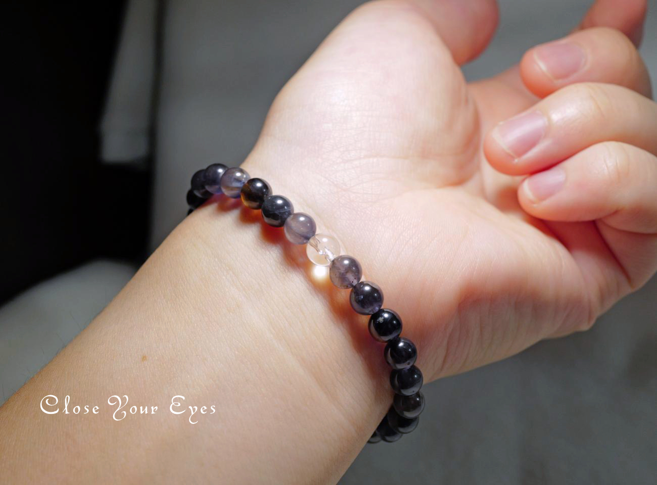 2025創業祭チャリティ企画　６ｍｍ　エナジーブレス　アイオライト　画像２