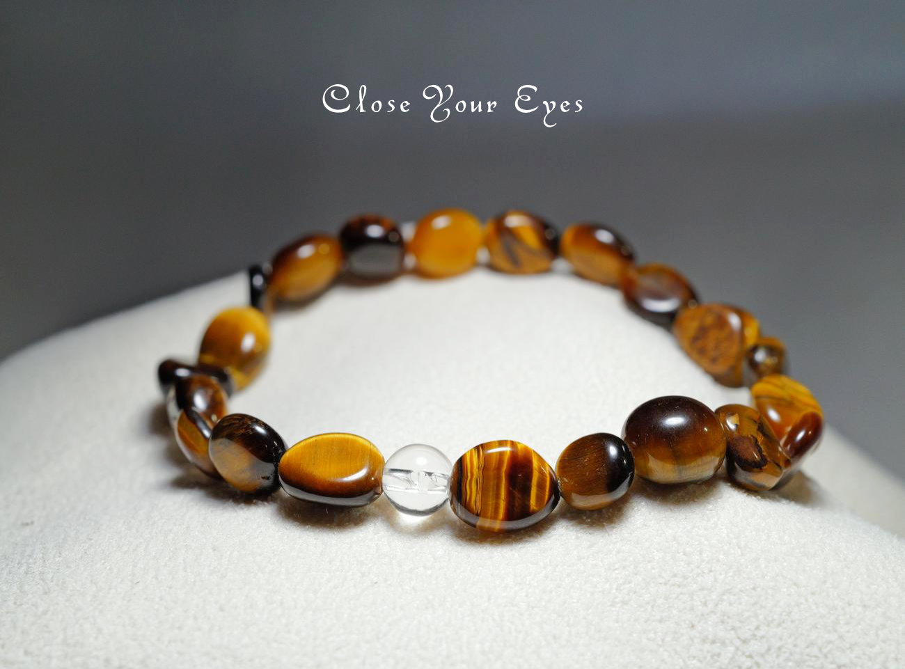 2025創業祭チャリティ企画　小粒タンブル　エナジーブレス　タイガーズアイ　画像１