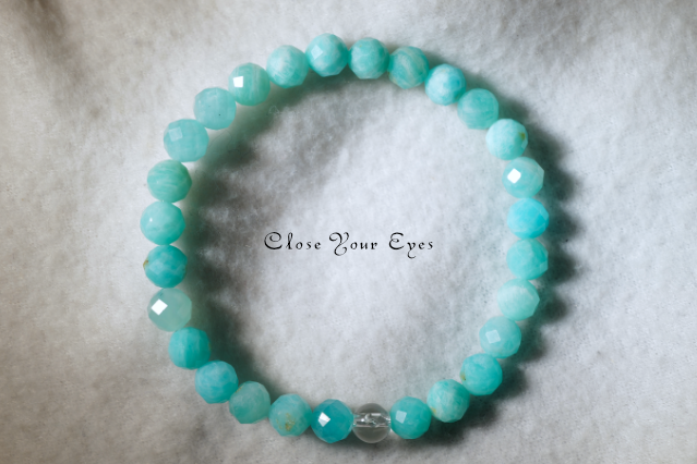 2026GWチャリティ企画　カット　エナジーブレス　アマゾナイト　画像２