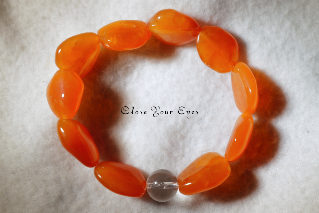 2026GWチャリティ企画　ラフ　エナジーブレス　オレンジカルセドニー　画像２