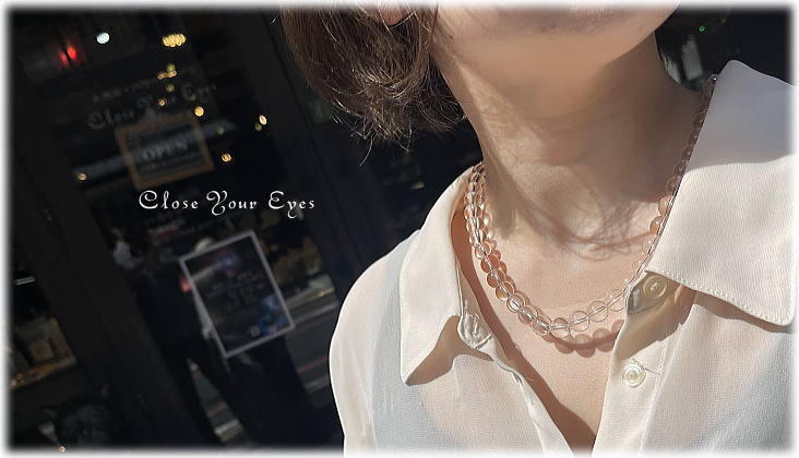 ハイパーエナジーネックレス 水晶 10mm