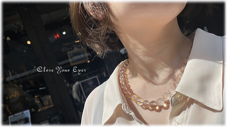 ハイパーエナジーネックレス 水晶 12mm