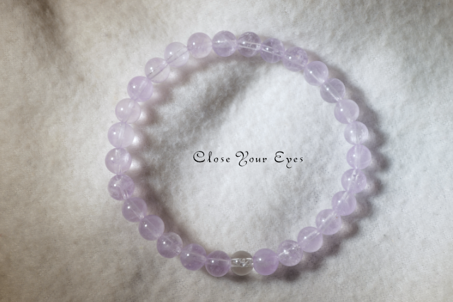 ～ラベンダーアメシスト～　６ｍｍブレス　2026GWチャリティブレス