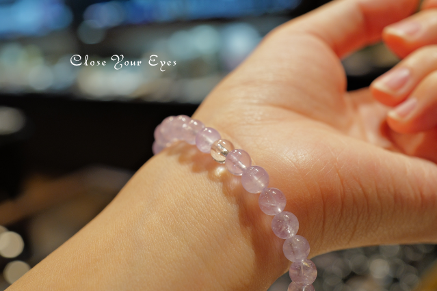 ～ラベンダーアメシスト～　６ｍｍブレス　2026GWチャリティブレス