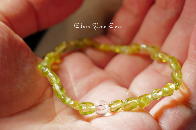 ～ペリドット～　ラフブレス　2026GWチャリティブレス