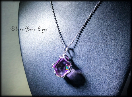 シルバーペンダント　アメトリン