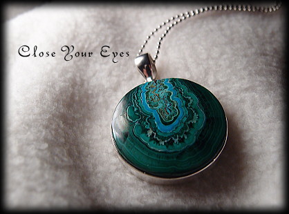 クリソコラ・マラカイト ペンダント