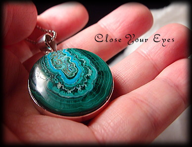 クリソコラ・マラカイト ペンダント