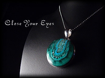 クリソコラ・マラカイト ペンダント