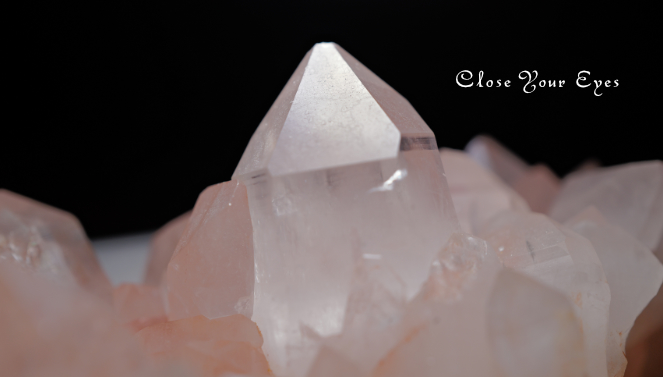 ヒマラヤ・クルバレー産水晶　０２（複数の水晶ポイントにレコードキーパー入り）