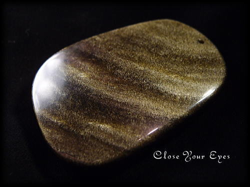 ゴールデン・オブシディアン　心奥の龍　ポーチ付き