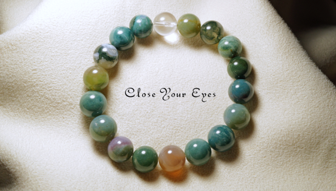 ハイパーエナジーブレス　グリーンスレイマン　１０ｍｍ　０１