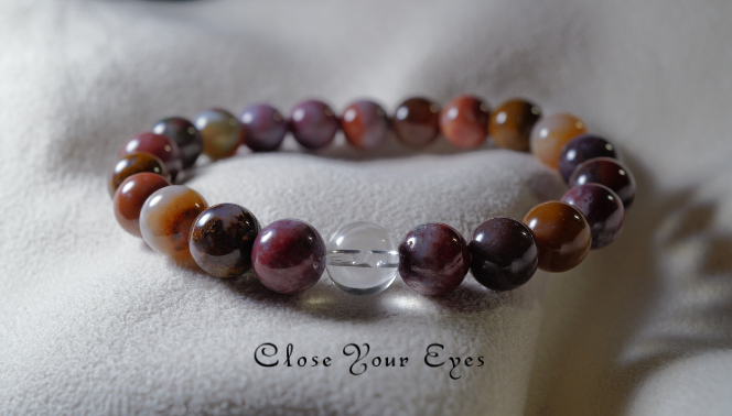 ハイパーエナジーブレス　レッドスレイマン　８ｍｍ　０１