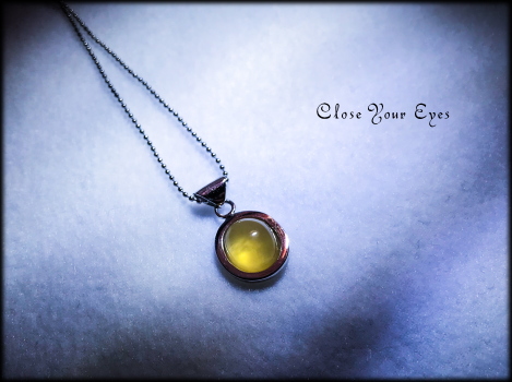 シルバーペンダント　ヘリオドール（イエローアクアマリン）